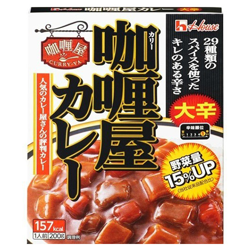 ﾊｳｽ-14 ｶﾘｰ屋ｶﾚｰ 大辛 60入
